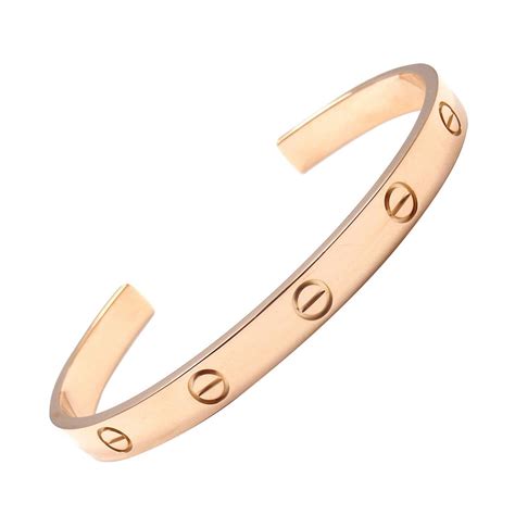 love bracelet cuff|cartier love bracelet open cuff.